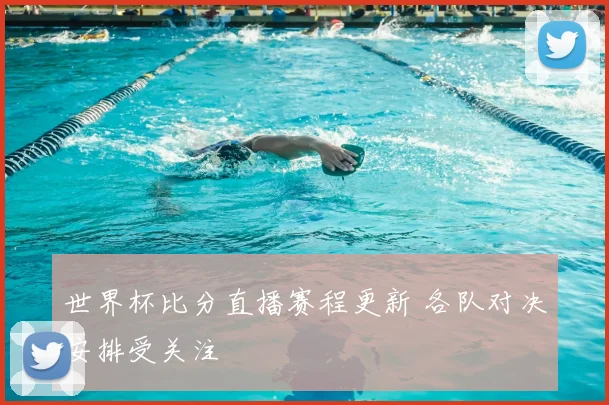 世界杯比分直播赛程更新 各队对决安排受关注